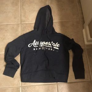 cropped hoodie